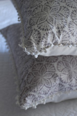 Cora Cushion Cover - Grey