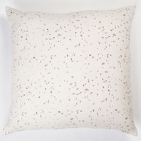 Terrazo Pigment Printed Linen Square Cushion Cover 55cm