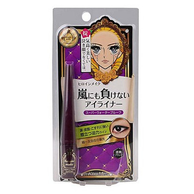 Kiss Me Heroine Make Impact Liquid Eyeliner 01 Jet Black 2.5g