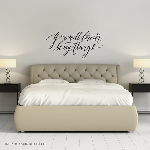 Love Quotes Wall Decals Alluring Beautiful Love Quotes Wall Decal Forever Be My Always Old Love Quotes Wall Decals Enchanting Beautiful Love Quotes Wall Decal Forever Be My Always Old