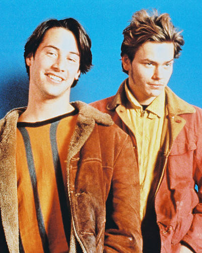 Movie Market - Photograph & Poster Of River Phoenix & Keanu Reeves 28891