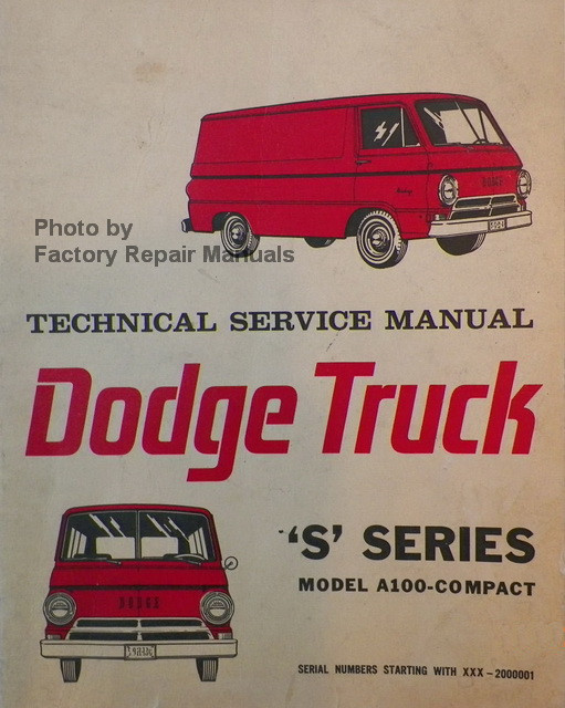 Dodge Truck Service Manual Download