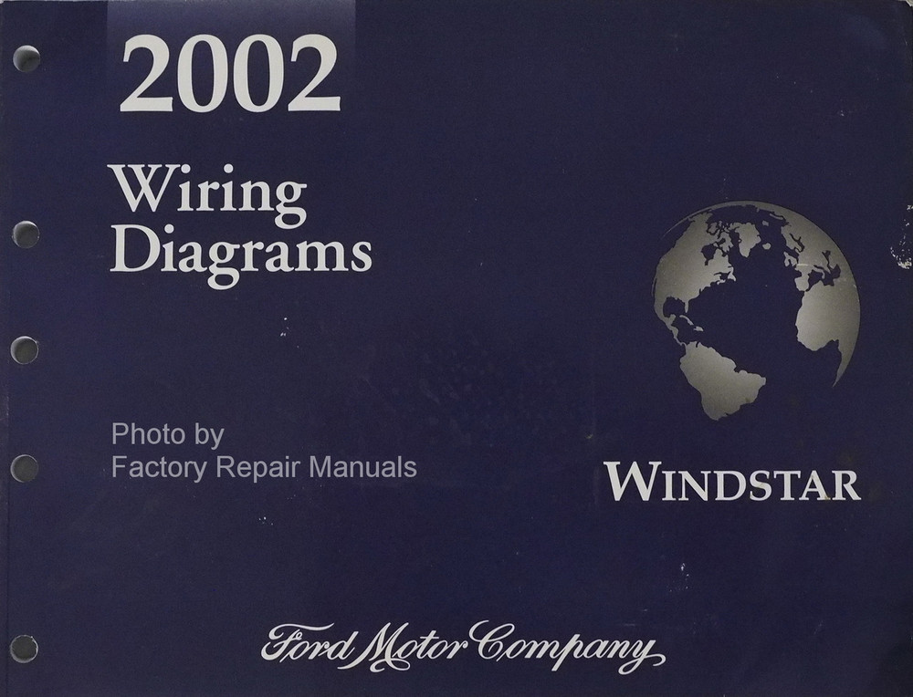 2002 Ford Windstar Electrical Wiring Diagrams Original
