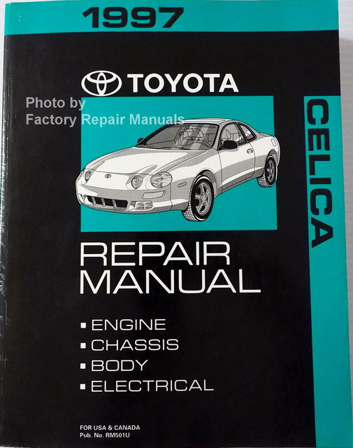 toyota celica factory service manual #6