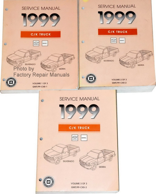 1999 Gmc sierra 2500 repair manual #3