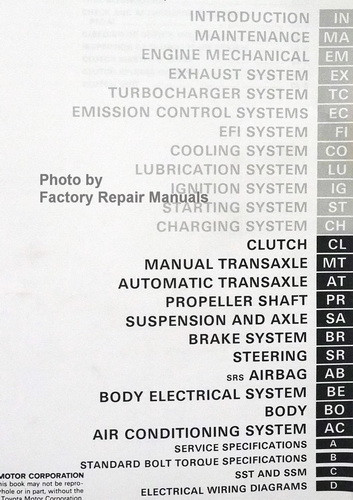 1991 toyota celica 2 2 repair manual #5