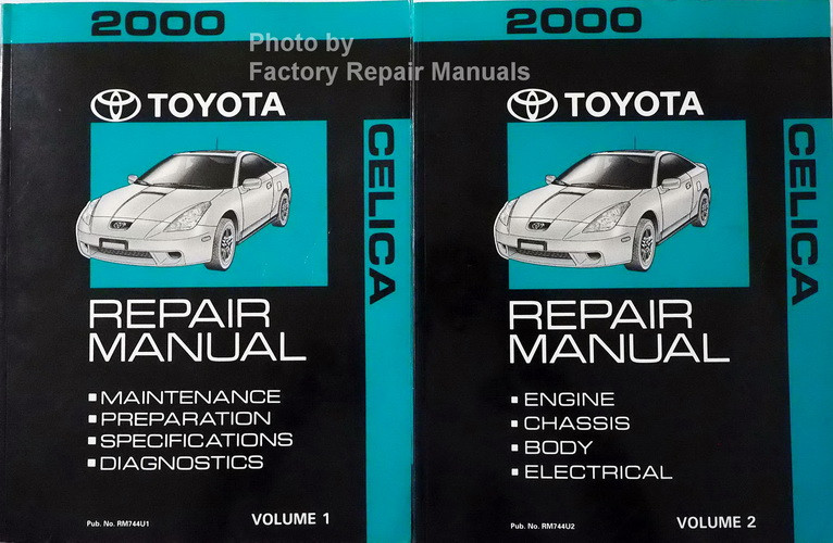 toyota celica factory repair manuals #2