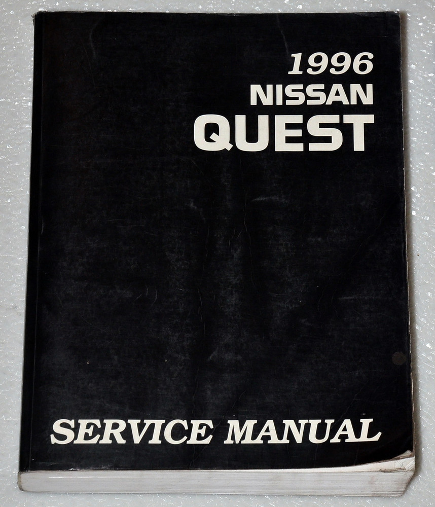 1996 Nissan quest repair manual #7