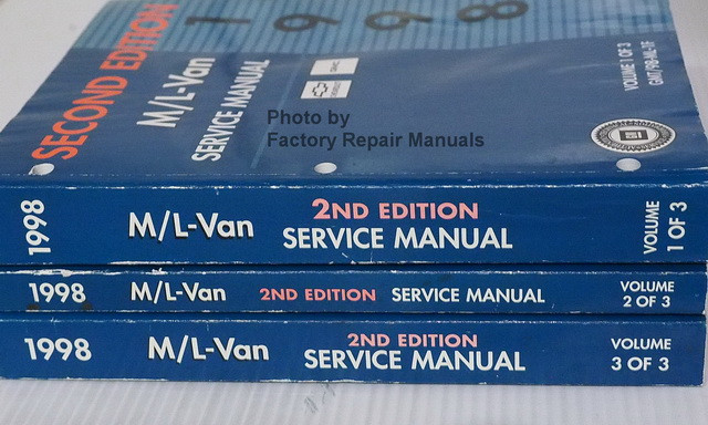 1998 Gmc safari service manual #1
