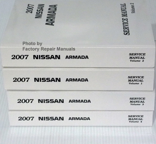 2007 Nissan armada service repair manual #4