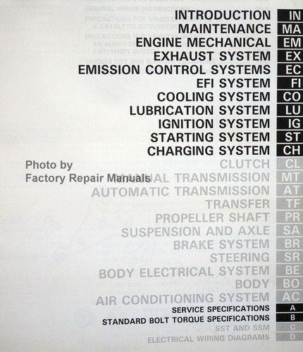 1992 toyota 4runner shop repair manual #3