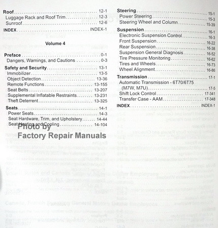 Download Cadillac Srx 2013 Service Manual