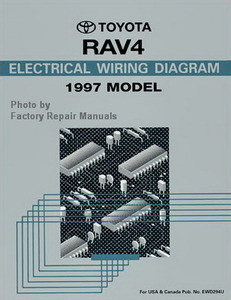 1997 Toyota RAV4 Electrical Wiring Diagrams Original RAV 4 Manual