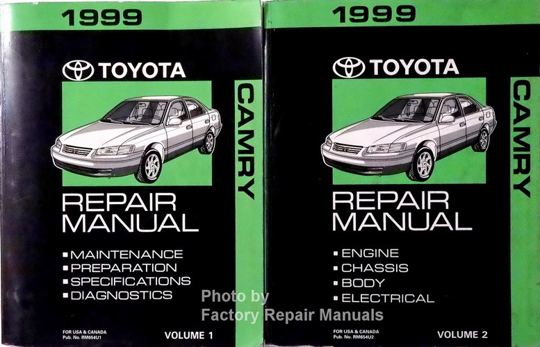 1999 toyota camry factory manual #4