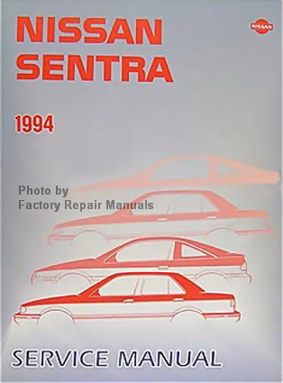 1994 Nissan sentra factory service manual #6