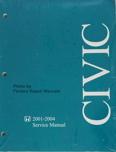 2001 Honda civic factory service manual #4