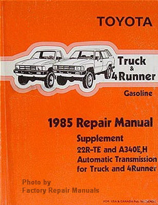 1985 toyota truck factory service manual #2