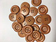 Dyed Wooden Buttons