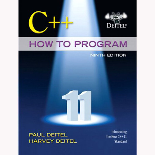 C++ How to Program (Early Objects Version) (9th Edition) Deitel