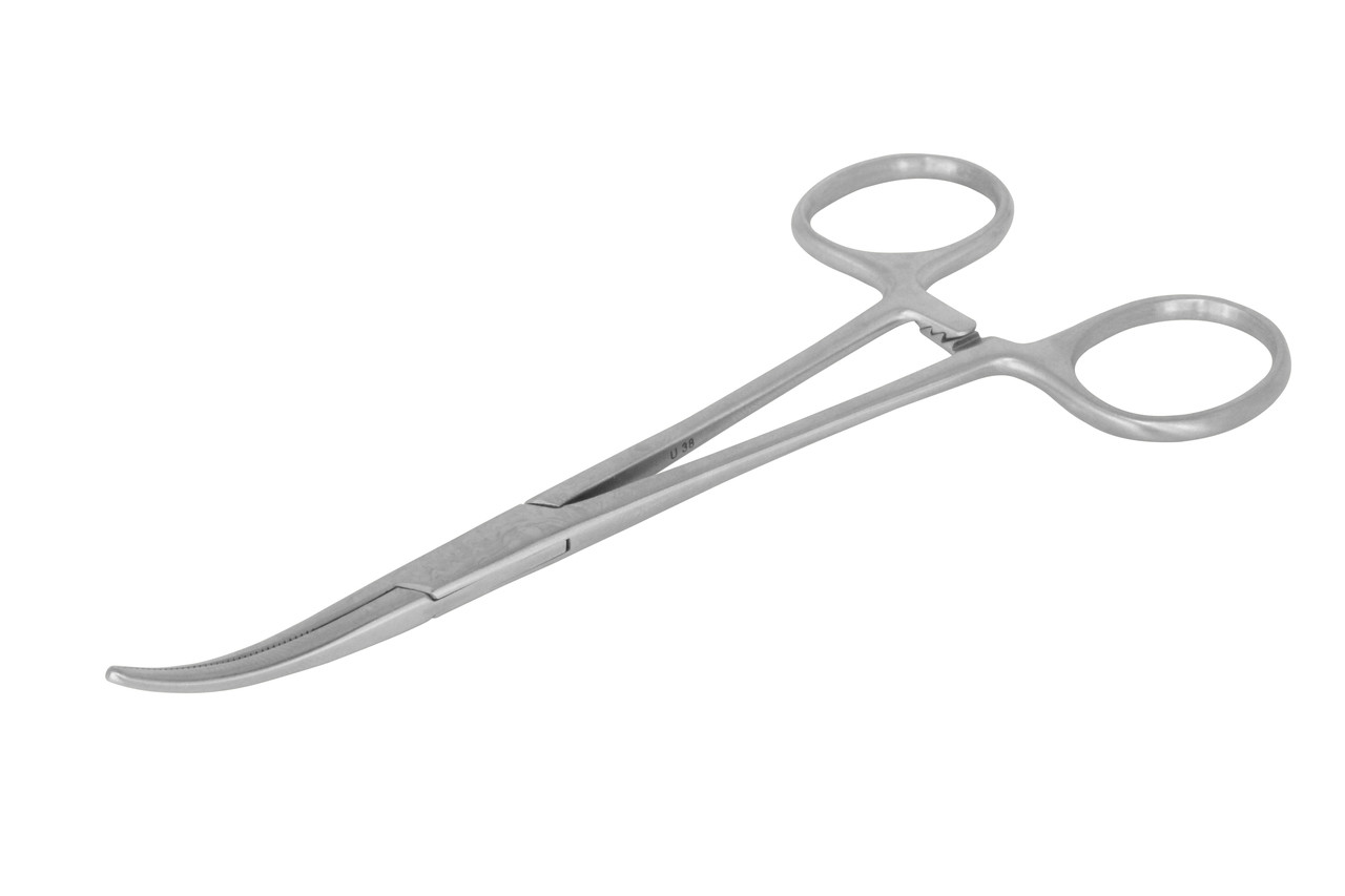 Kelly Hemostatic Forceps, Curved 14 Cm - Petsurgical