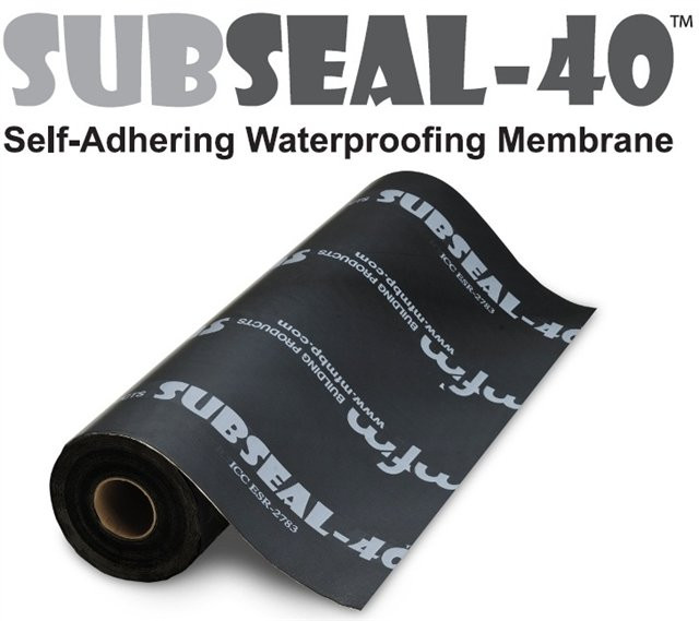 SubSeal SelfAdhering Waterproofing Membrane Central Construction Supply