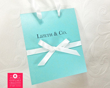 Tiffany Bag Quinceañera Birthday Invitations Citlali Creativo Llc
