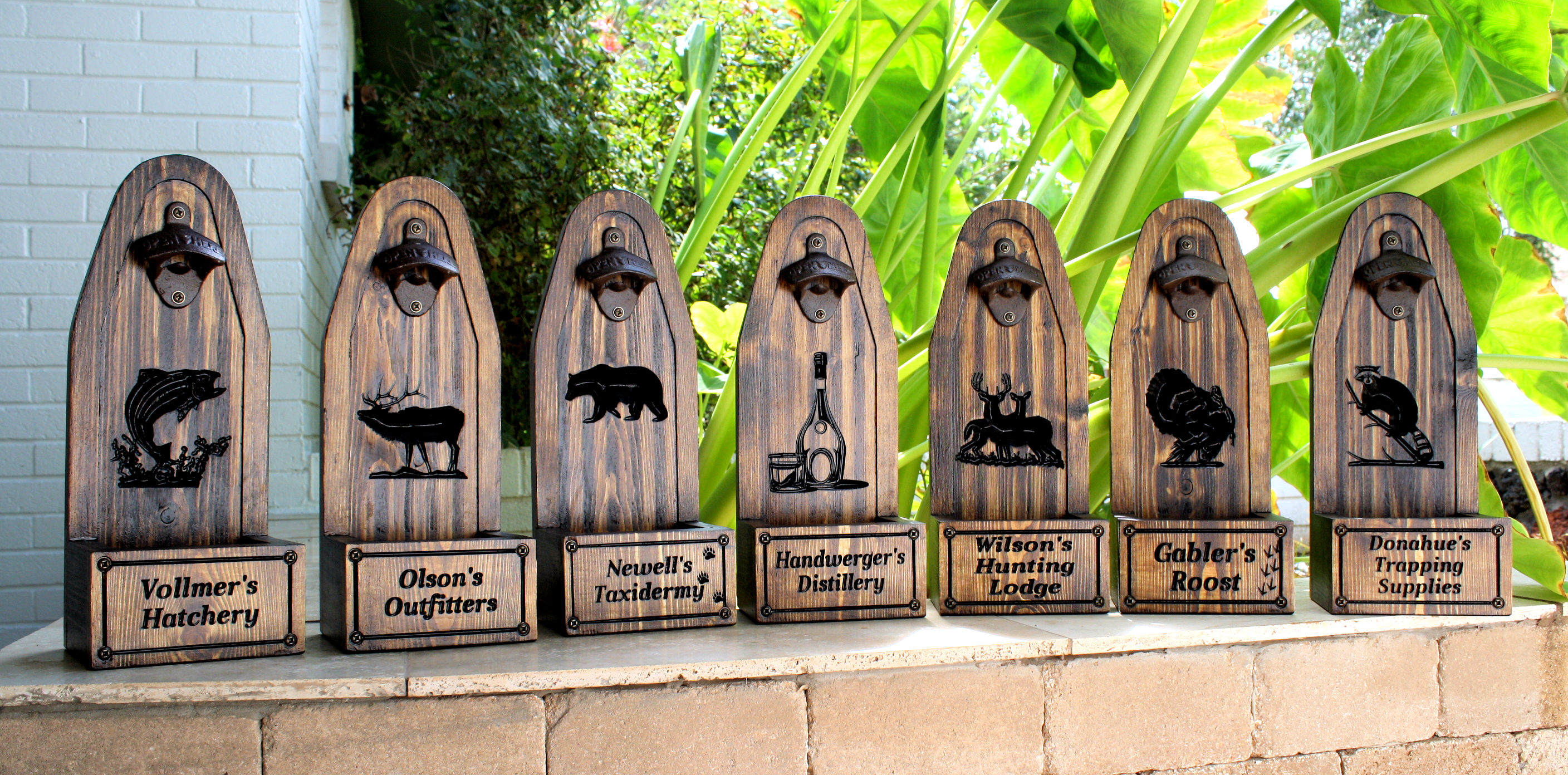 Beer Bottle Opener Set with Animals