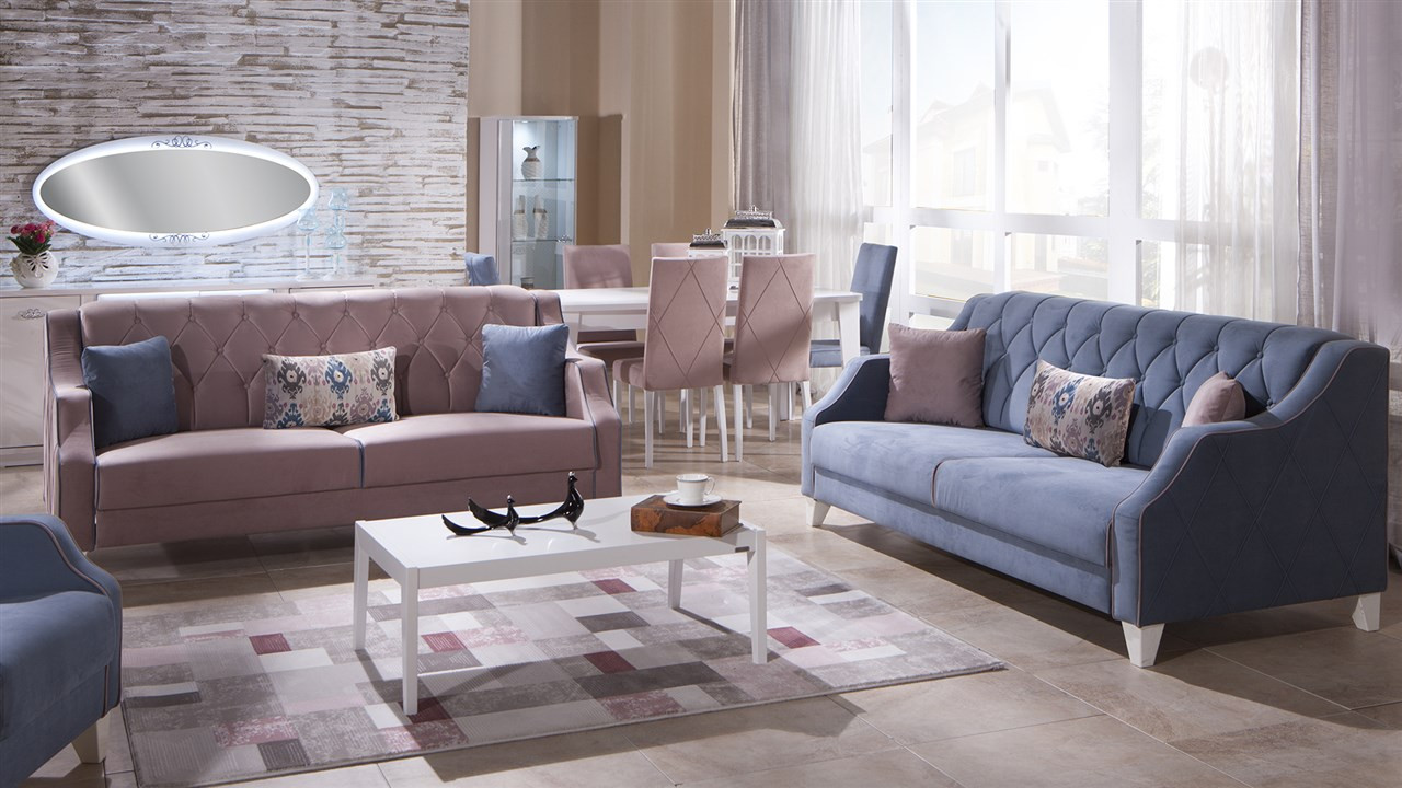 Juliet living room furniture expo Lila sofa