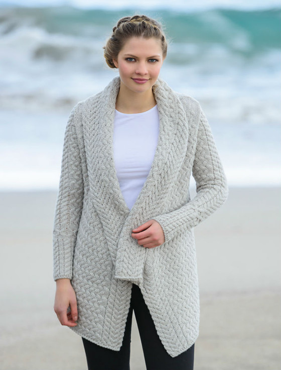 Waterfall Cable Cardigan