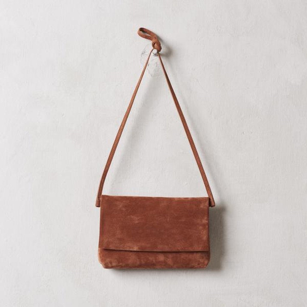Terracotta Fold-over Bag