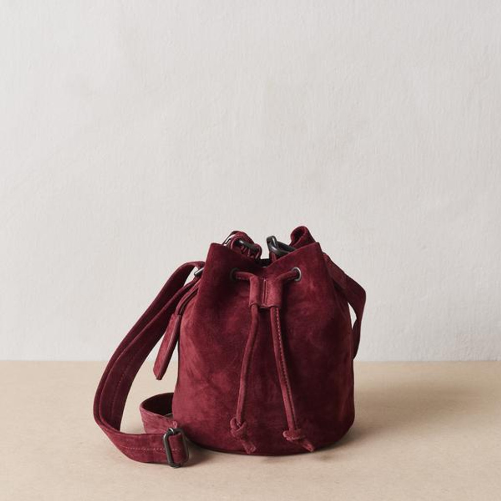 Sangria Mini Bucket Bag