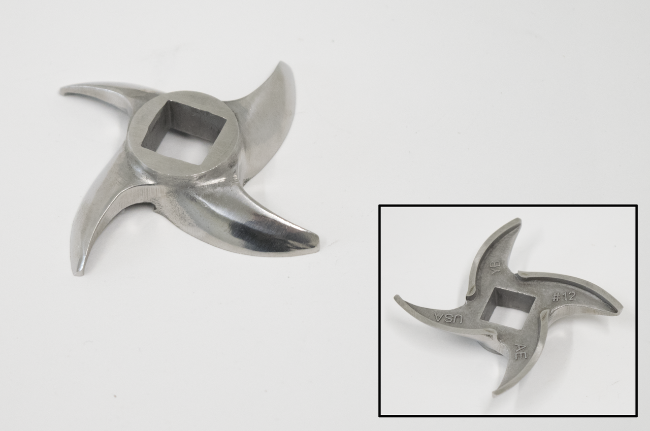 12 Meat Grinder SS Knife Stainless Steel AEG12N/09