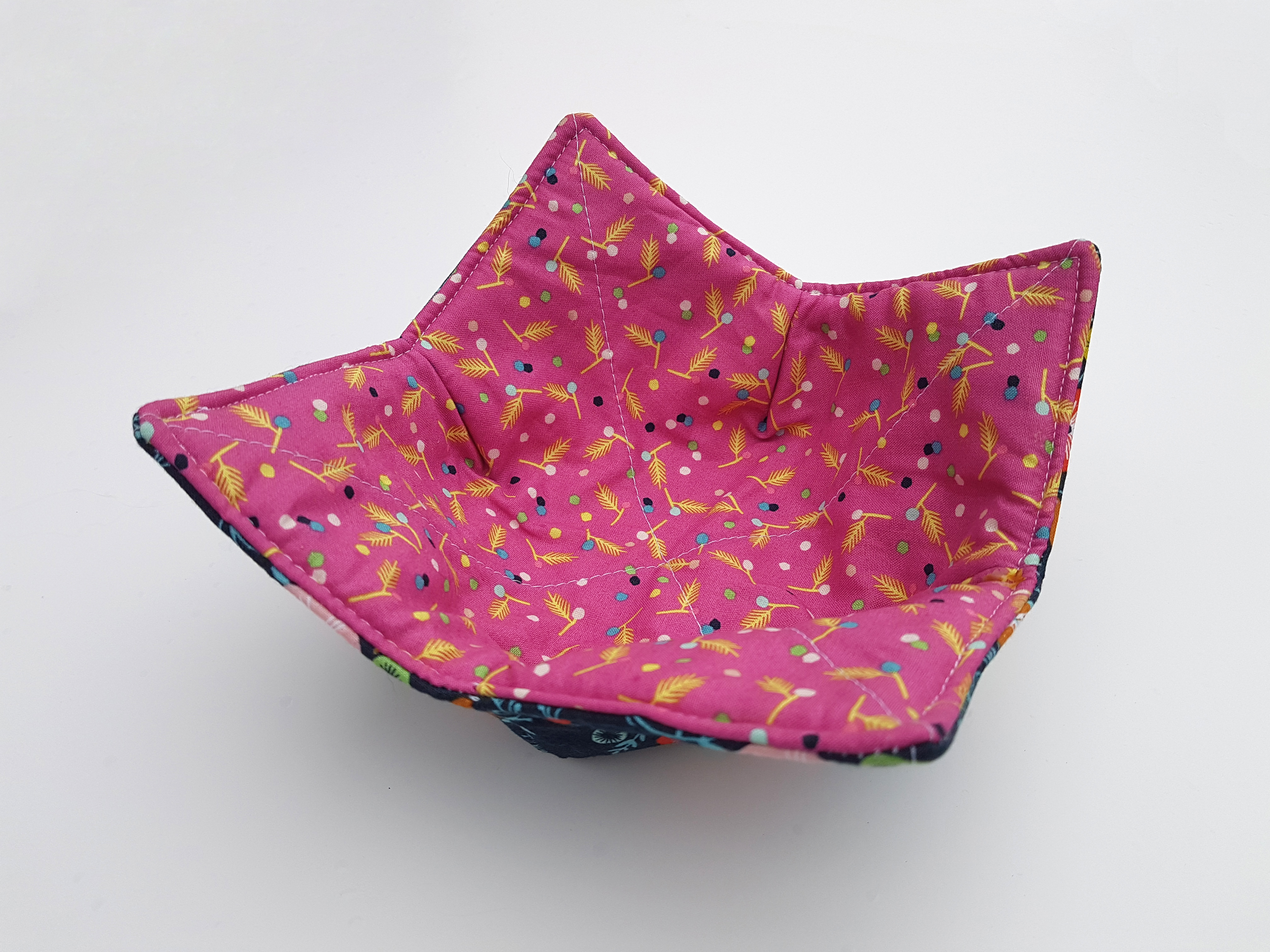 Bowl Cosy Tutorial by Today We Craft The Fabric Fox