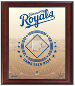 Kansas City Royals Game-Used Base Stadium Collage