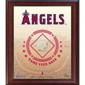 Los Angeles Angels Game-Used Base Stadium Collage Los Angeles Angels Game-Used Base Stadium Collage
