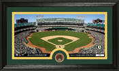 Oakland A's Infield Dirt Panoramic Photo Mint