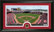 Cincinnati Reds Infield Dirt Panoramic Photo Mint
