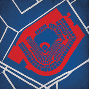 Progressive Field City Print