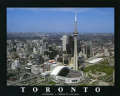 Rogers Centre Aerial Poster