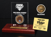 Petco Park Infield Dirt Coin Etched Acrylic Petco Park Infield Dirt Coin Etched Acrylic
