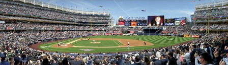 First Pitch at the new Yankee Stadium Poster - Click to Buy!