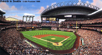 "Rebirth in Seattle" Safeco Field Print "Rebirth in Seattle" Safeco Field Print