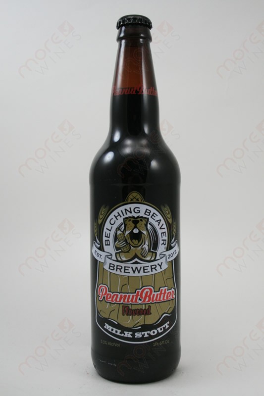 belching beaver peanut butter milk stout 22fl oz