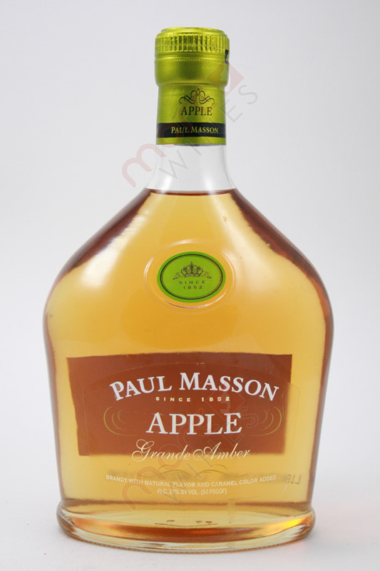 paul masson apple grande amber brandy 750ml