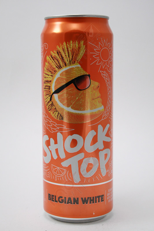 shock top belgian white ale 25fl oz