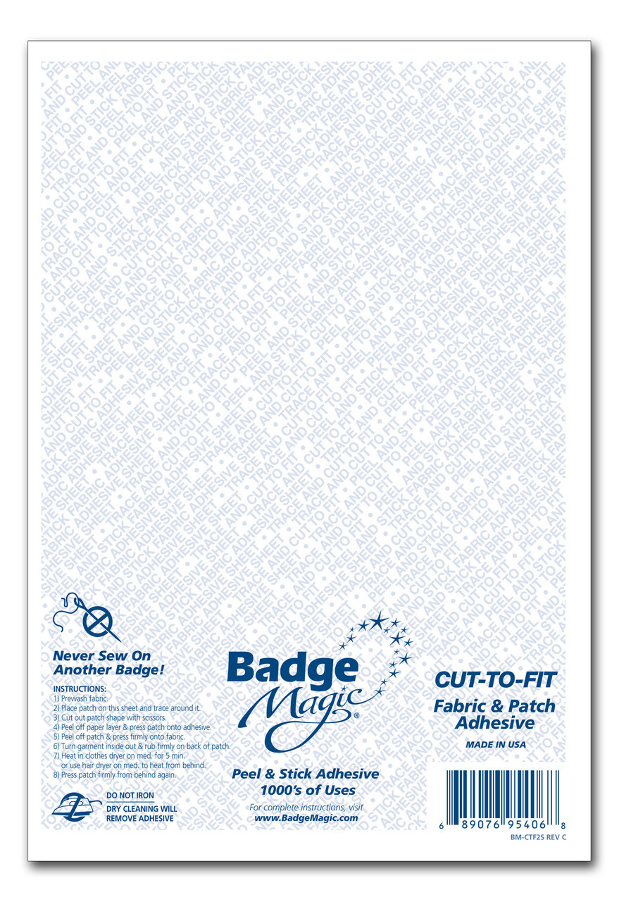 Badge Magic Cut To Fit Half Sheet