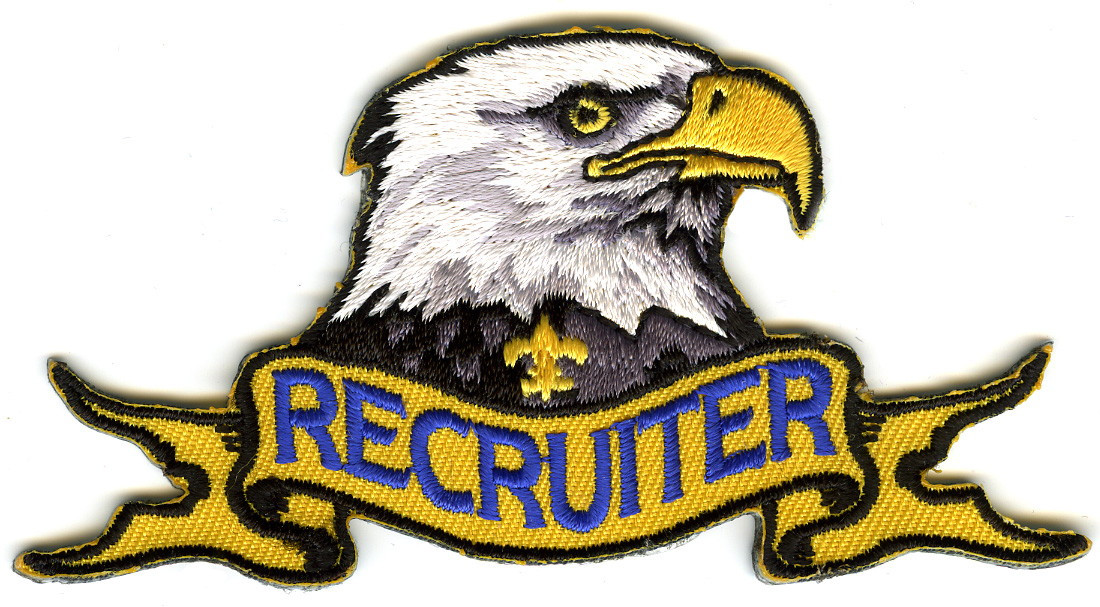 Eagle for Boy Scout Recruiting Patch