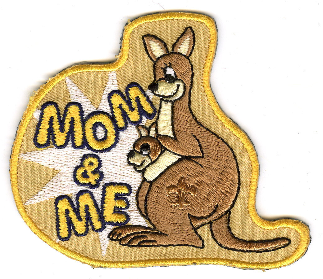 cub scout mom and me event stock patch