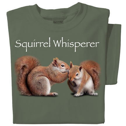 hello ladies squirrel t shirt