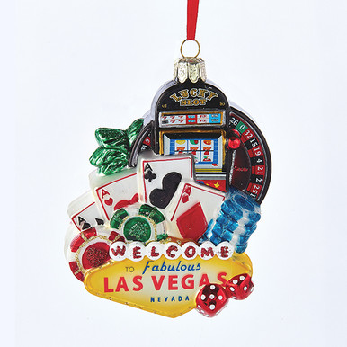 las vegas glass holiday christmas ornament kurt adler las vegas glass holiday christmas ornament kurt adler